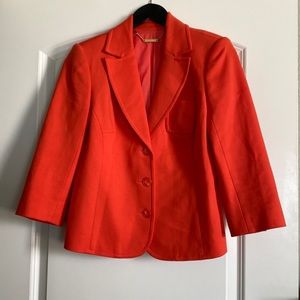 Trina Turk blazer orange